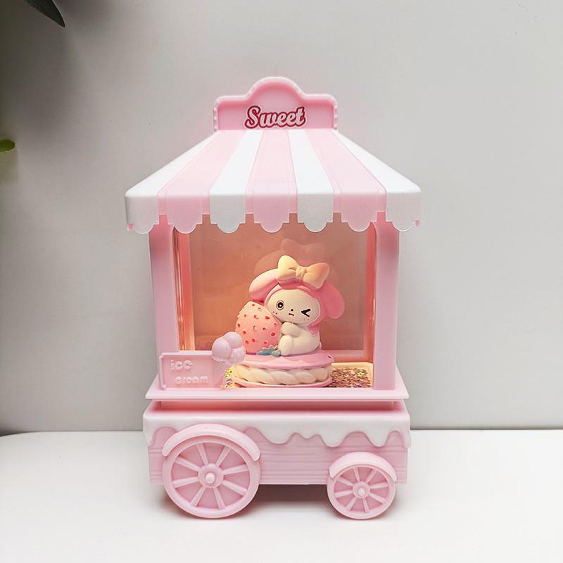 

Сердце Девочка Милый Сан Лиоу Конфетная Машина Кристальный Свет Сделай Сам Питание от Батареек ААА StyleA