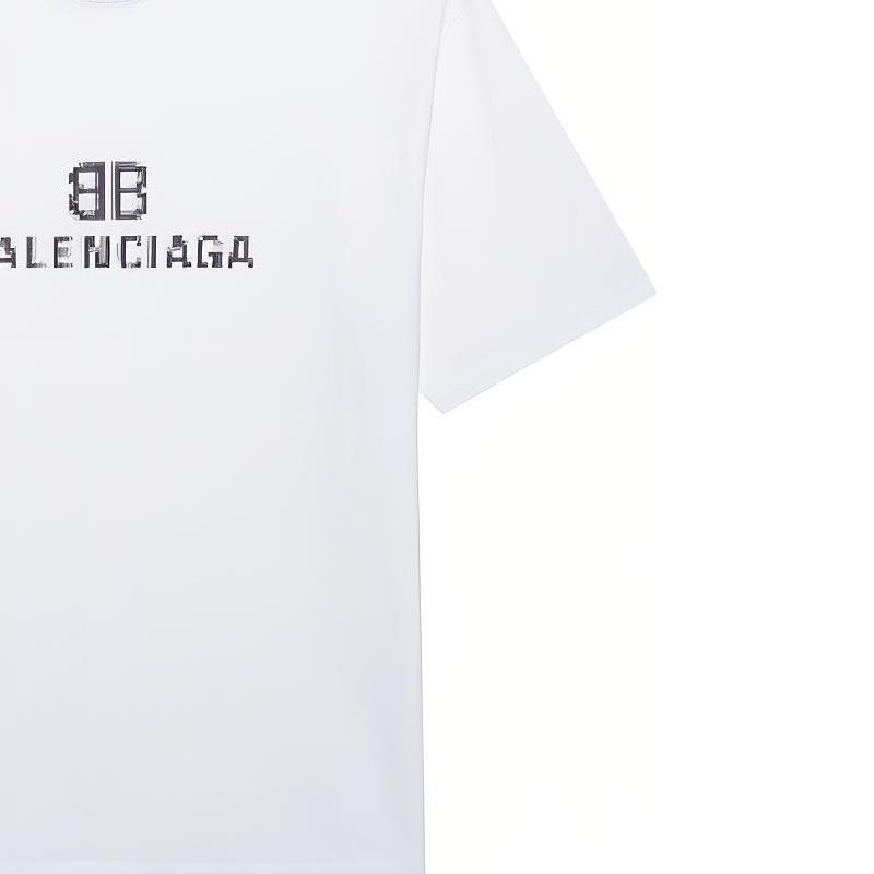 Balenciaga Unisex FW21 Logo Printing White 612966TKVI79040