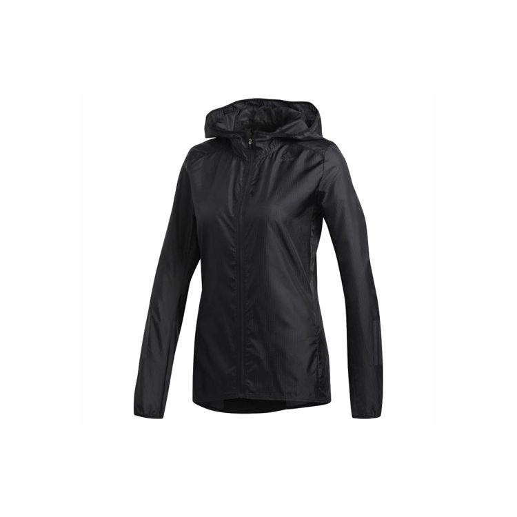 

Adidas Куртка с капюшоном для бега Женская куртка черная DZ2321
