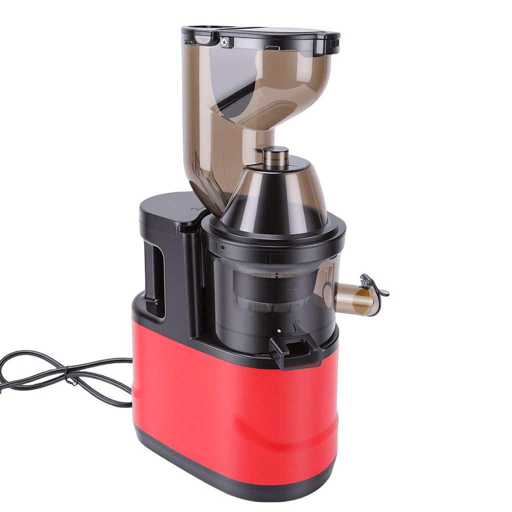Cold Press Juicer with Wide Feed Chute 350W Slow Masticating Juicer with Pulp Separation for Whole Vegetables and