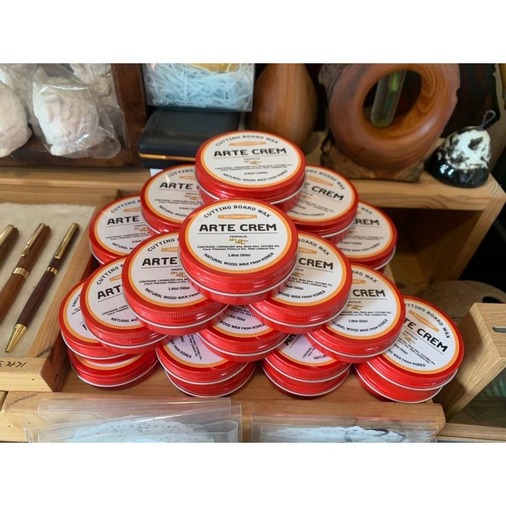 ARTE CREM Propolis Doğal Krem Ahşap Masif Ahşap Kaplama Kesme Tahtası Balmumu Cila Kaplama Maddesi Yağ Artecrem 120g, 120g, 1 adet
