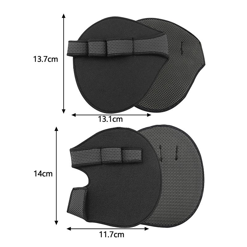 1 Paar Gewichtheben Calisthenics Powerlifting Fitness Sport Handprotektor Neopren Griffpolster Lifting Griffe Fitnessstudio Trainingshandschuhe