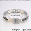 New light luxury titanium steel strap  three beads curved brand can be engraved couple high-end strap  jewelry