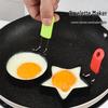 Forma ze stali nierdzewnej do smażenia jajek o nieregularnym kształcie - Narzędzie kuchenne do okrągłych smażonych jajek