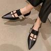 Fashion Pointed Toe Women Elegant Shoes Flats Sexy Dress Sandals Woman Summer 2025 Designer New Shoes Luxury Fashion Zapatos Be Mujer