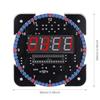 Digital Electronic Clock Soldering Set With Seven Offline Animations And Auto Dimming For Gifts And Workshops