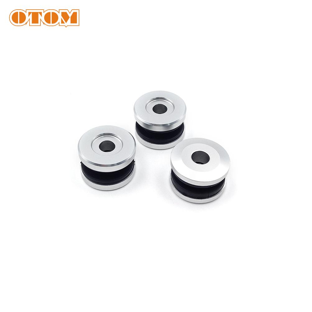 OTOM Motorcycle Exhaust Mounting Damper Bushing Suspension Liner Roller Guard For KTM SXF XCF 250 350 450 RC4 R 2019-2023 Bikes