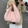 Vintage Small Bag Lightweight Women's Handbag Pleated Shoulder Bag