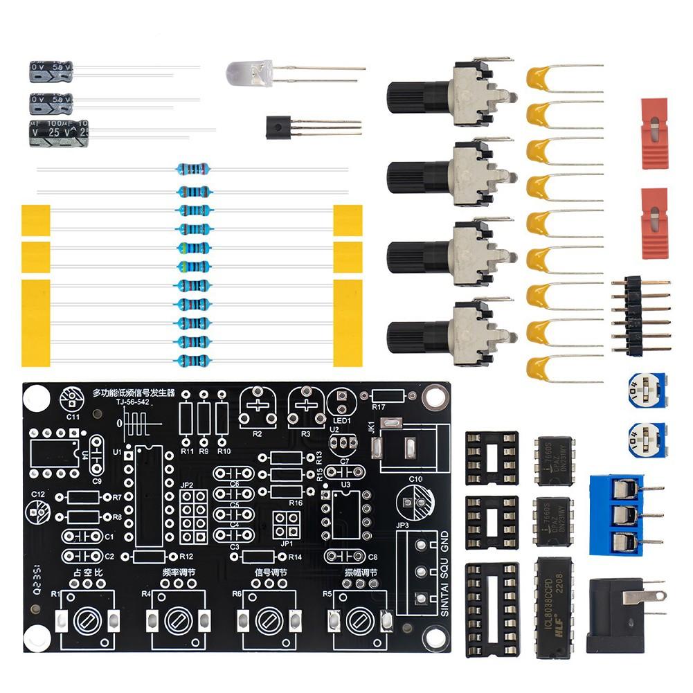 Low Frequency Signal Generator Kit For ICL8038 Adjustable from 5Hz To 400kHz
