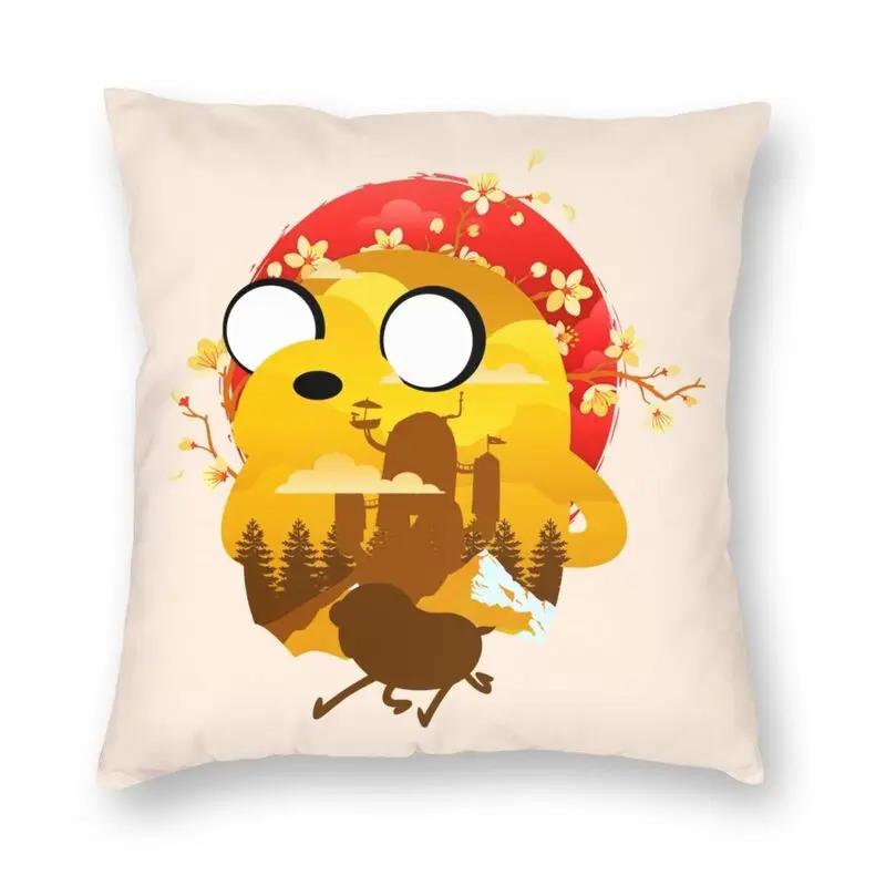 Prinzessin Bubblegum und Marceline Kissenbezug Cartoon Adventure Time Bodenkissenbezug für Auto Cooler Kissenbezug Dekoration