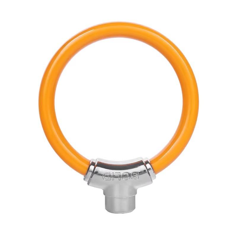 Bike Anti-Theft Ring Lock - Compact, Steel Cable for Mountain, Road & E-Bikes