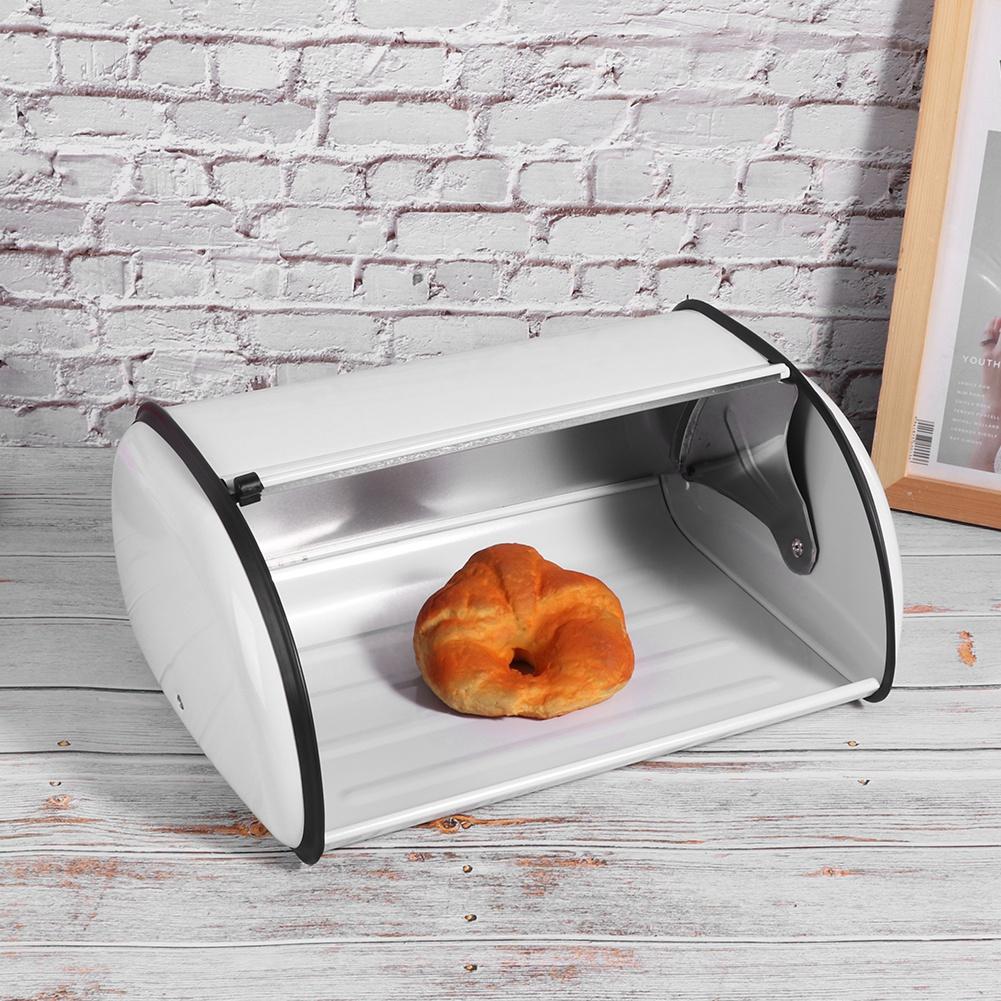 Velkokapacitní nerezový držák na chléb, nádoba na chléb, kuchyňské úložiště