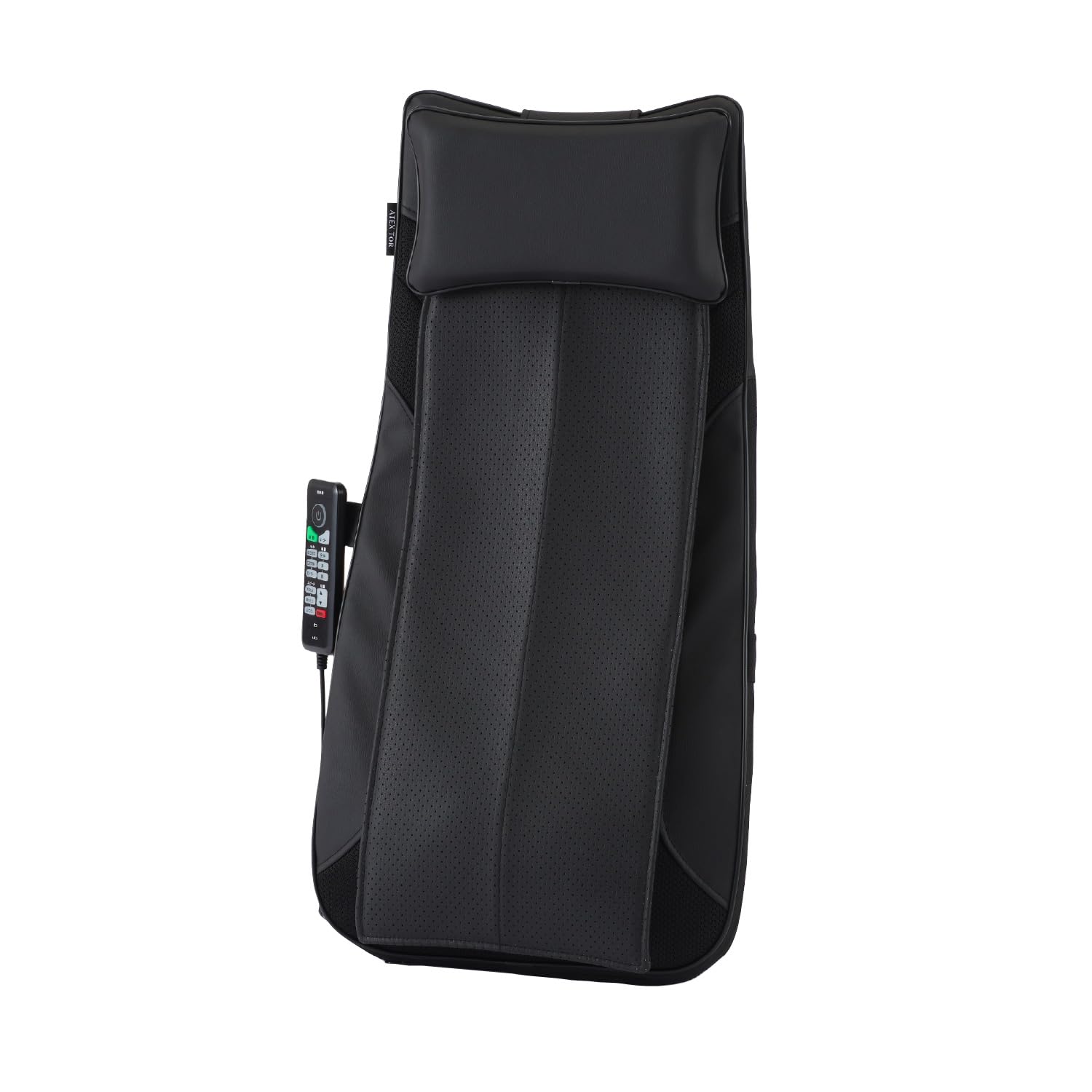 

ATEX Lourdes Массажер для спины с высокой спинкой Черная кожа Массажное сиденье Поясница Спина Плечи AX-HP211bk чёрный