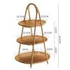 European Style Multi-layer Imitation Rattan Fruit Plate
