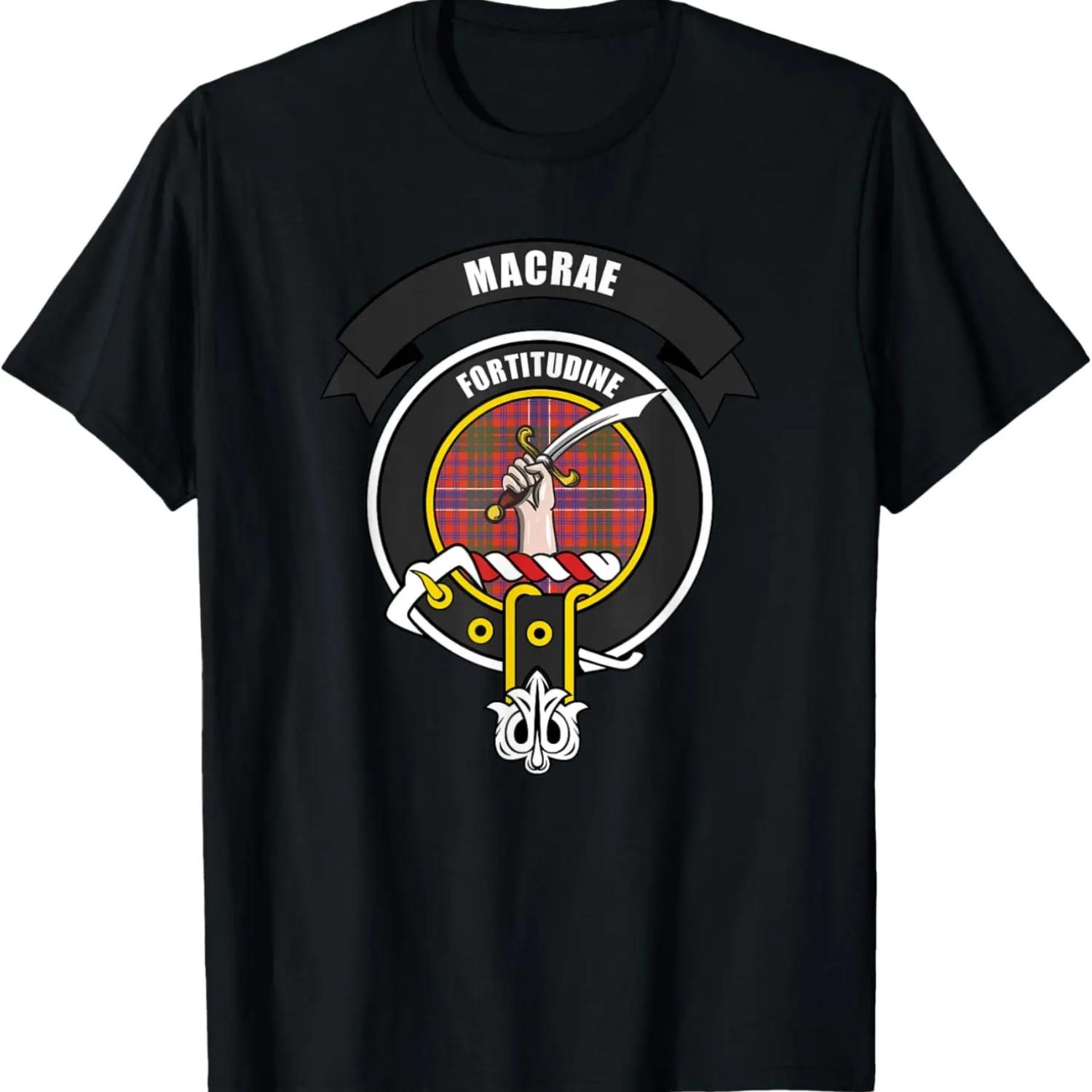 

Macrae Clan Scottish Tartan T-Shirt XXXXXL