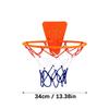 Foldable Indoor Training Basketball Rings Space Saving Wall Mounted Backboard For Kids Quiet Basketball Indoor Sports Toy