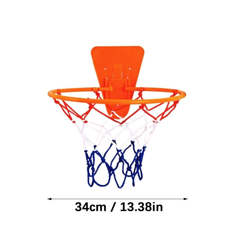 Foldable Indoor Training Basketball Rings Space Saving Wall Mounted Backboard For Kids Quiet Basketball Indoor Sports Toy