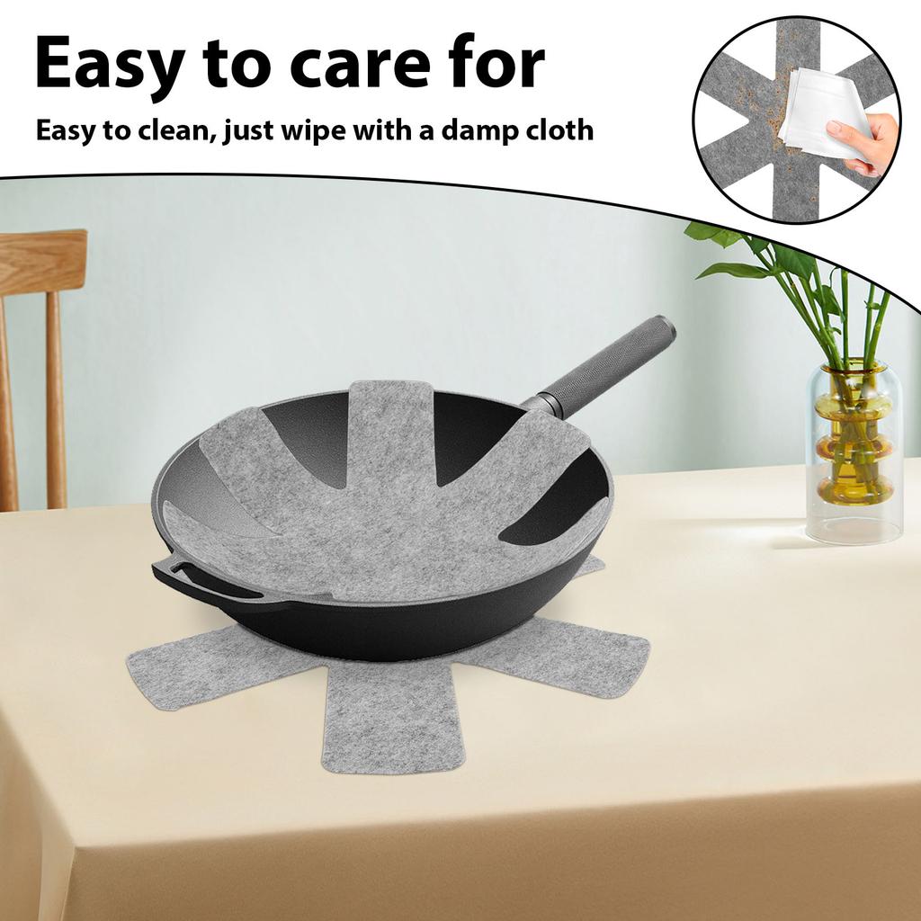 30Pcs Pan Protectors Pot Non-stick Protection for Pad Pan Prevent Scratching Separate Protect Surfaces for Cookware Kitchen Tool