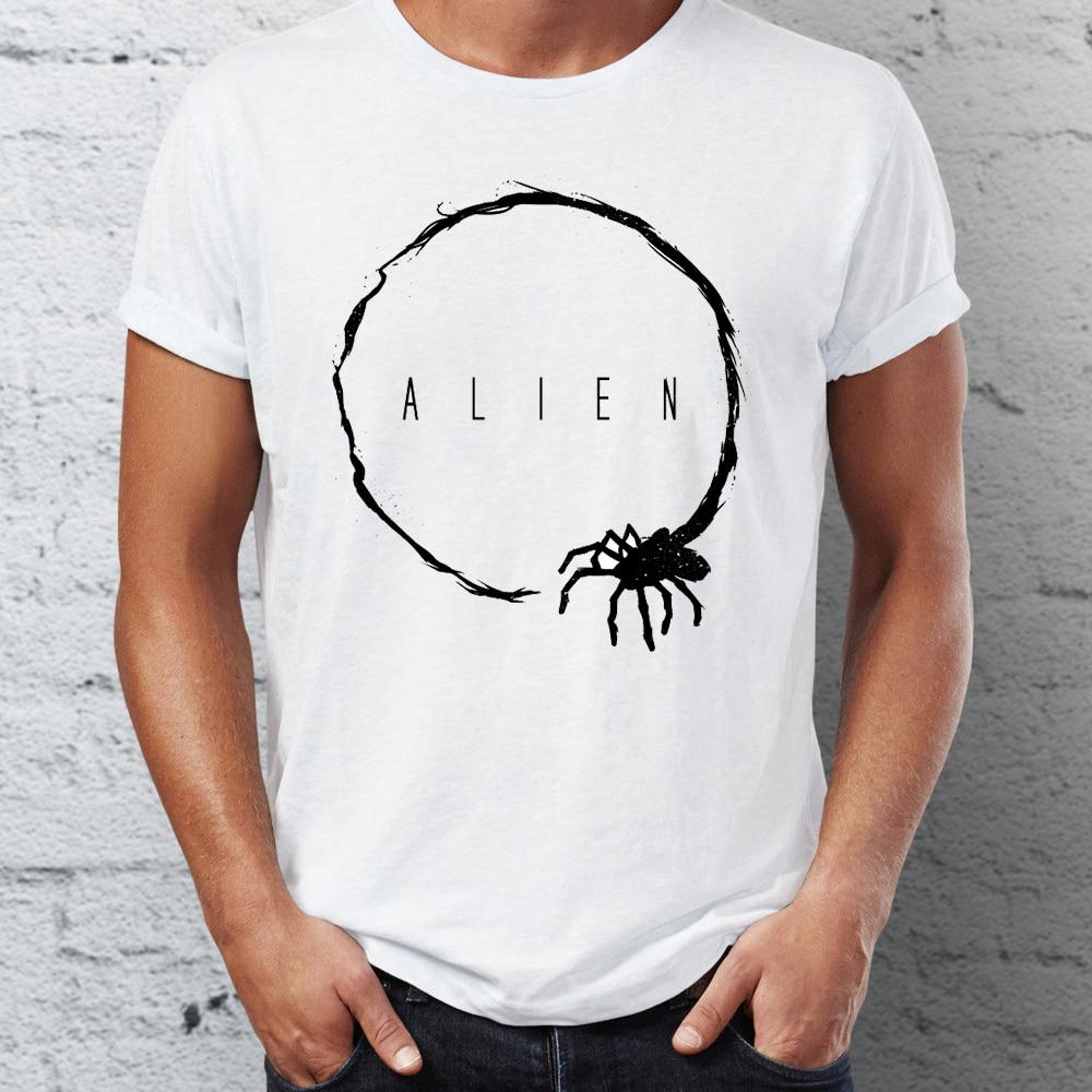 Buy Men 'S T Shirt Alien Facehugger Mashup With Arrival Movie Villain