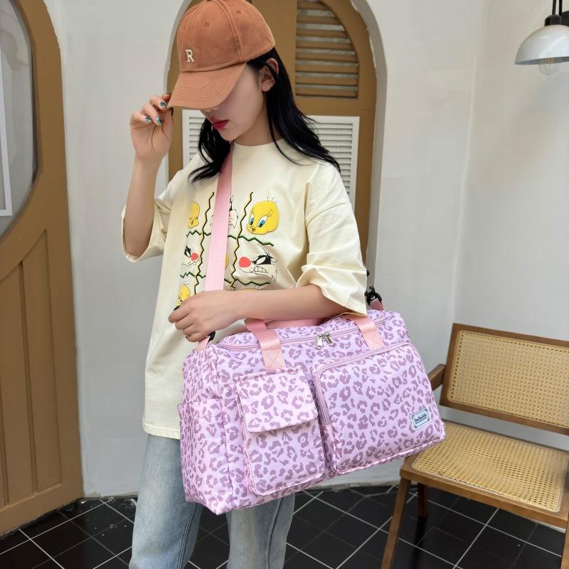 Fitness bag Independent shoe compartment Women's advanced dry and wet separation training Sports bag Large capacity high value travel bag Men