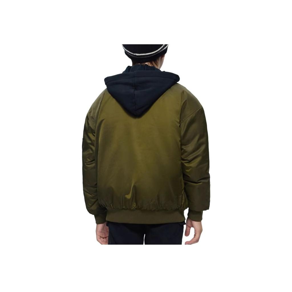 Jordan Fashionable Hooded Logo Print Long Sleeve Cotton Jacket Kids Jackets Ivy-Green JD2342011GS-002