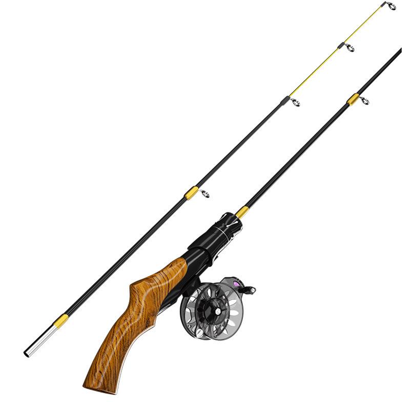 Ice Fishing Rod & Reel Set - Portable Winter Tackle
