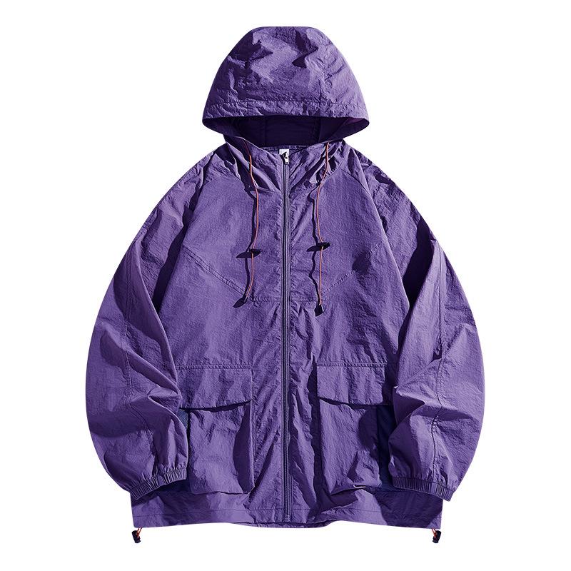 Dopamine 2025 Men's UV Protection Summer Windbreaker for Outdoor Climbing - Lightweight, Breathable, Sun-Blocking Jacket
