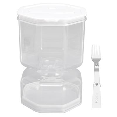 Pickle and Olive Hourglass Jar Plastic Leakage Proof Pickle and Olive Hourglass Jar Kitchen