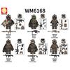 WM6168 Military Series Minifigure Blind Bag Building Blocks Toys for Kids