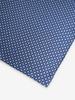 Silk Pocket Square With A Geometric Pattern, One Size Fits All