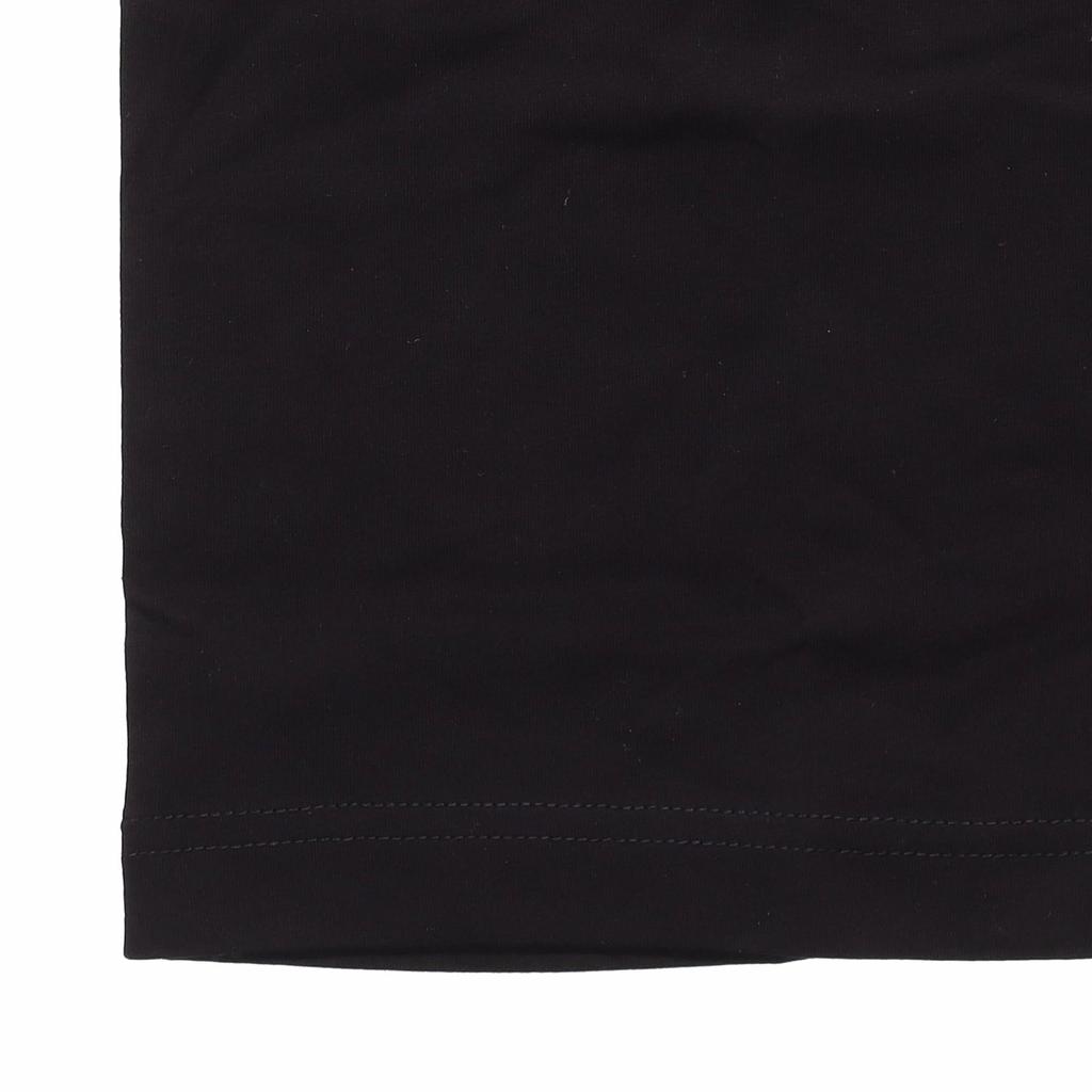 Emporio Armani EA7 SS21 Logo Print Cotton Short Sleeve T-Shirt Men Tops Black 3KPT06-PJ03Z-1200