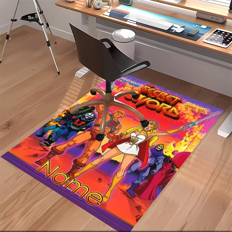 Custom personalization He-Man and the Masters of the Universe Print Area Rug - Soft, Washable Non-Slip Indoor Mat,Living Room,Home&Office Decorative R