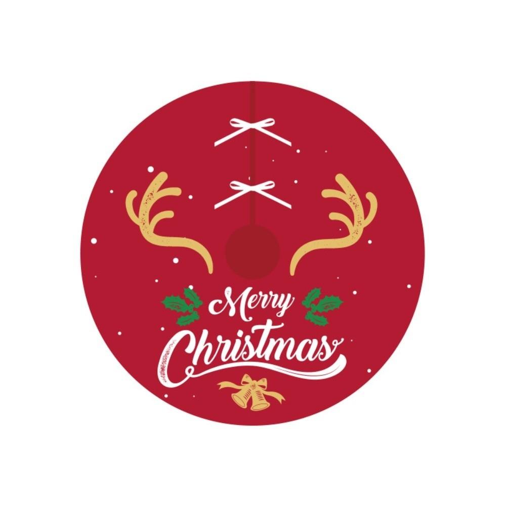 

Santa Claus Christmas Foot Carpet 90cm Xmas Tree Skirt Cushion New Christmas Tree Skirt Party B