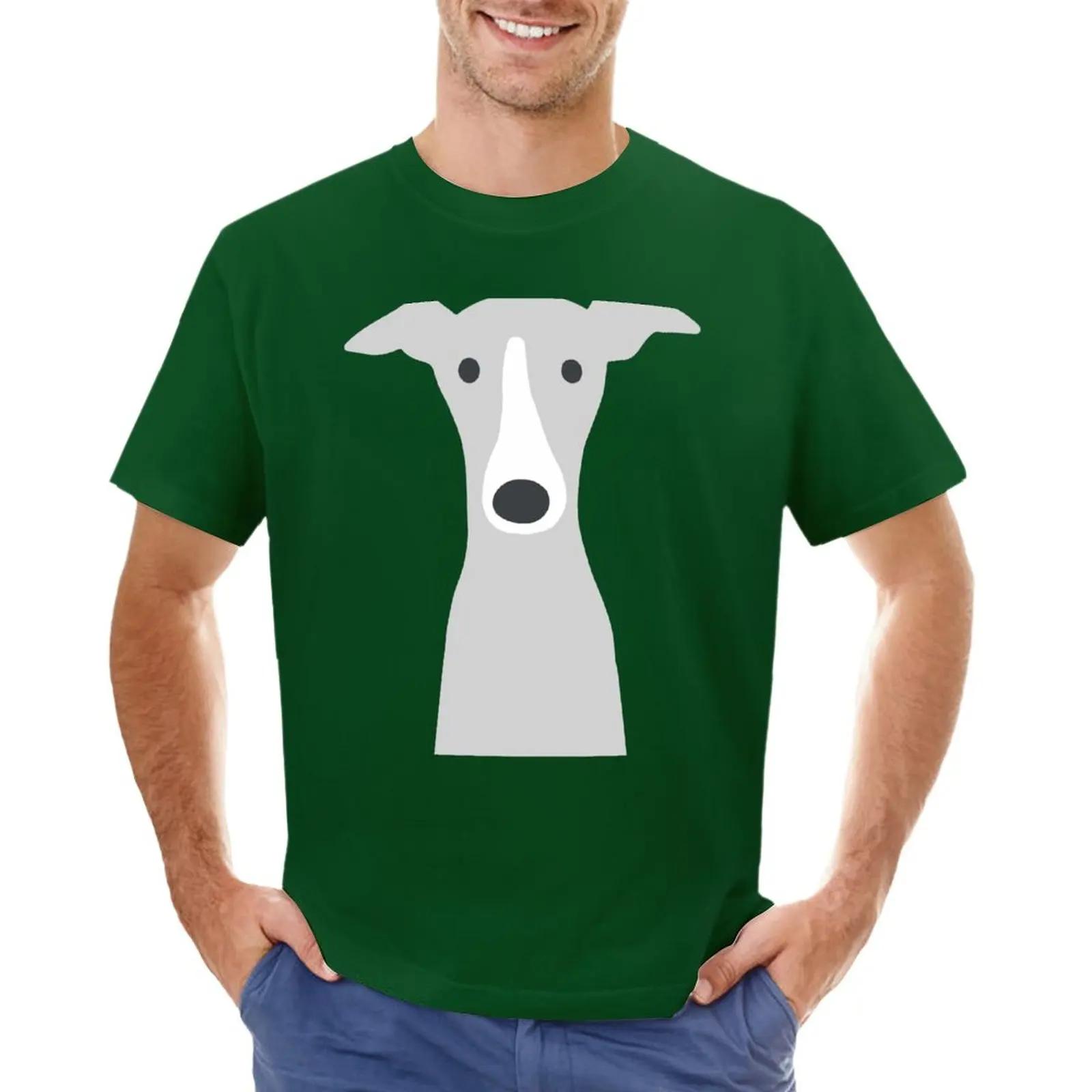 

Greyhound | Italian Greyhound | Cute Whippet Dog T-Shirt vintage clothes plain t-shirt Short sleeve tee men 4XL