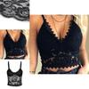 Elegant Lace Women's Bralette Cami Top With Sexy V-neck And Spaghetti Straps