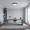 Round LED Ceiling Lamp 40 Cm Neutral White 24w Modern Round LED Ceiling Lamp Black 40 Cm - Neutral