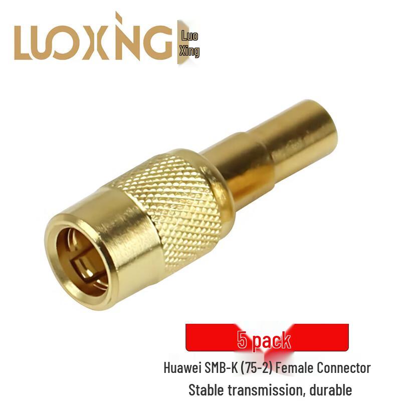 

Luoxing SMB-K Female 75 Ohm RF Connector for E1 DDF