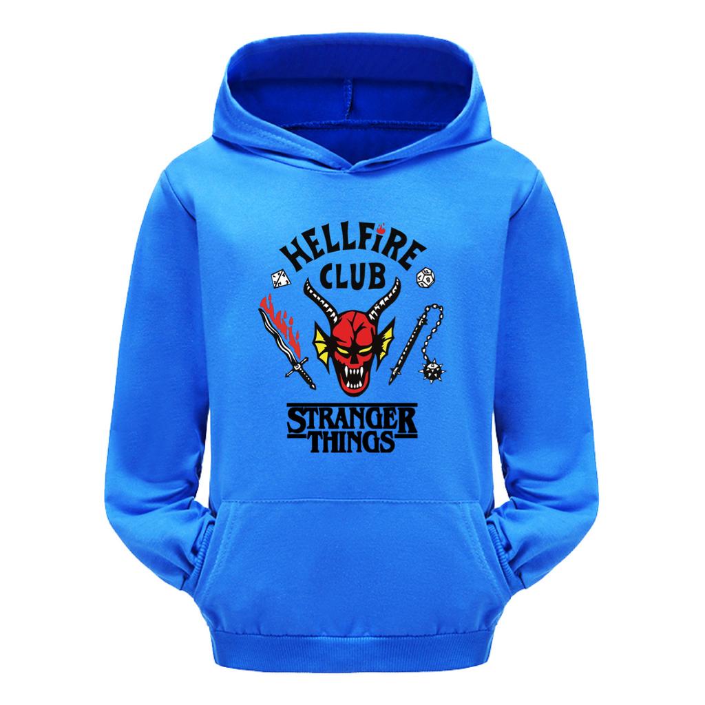 Stranger Things, Tasche Kapuzenpullover, Kinder Kapuzenpullover Lässiges Set