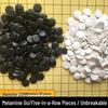 1,8 cm Imitation Jade Go-Steine, Schwarz und Weiß Harz Melamin, Klein 22 mm, Großpackung