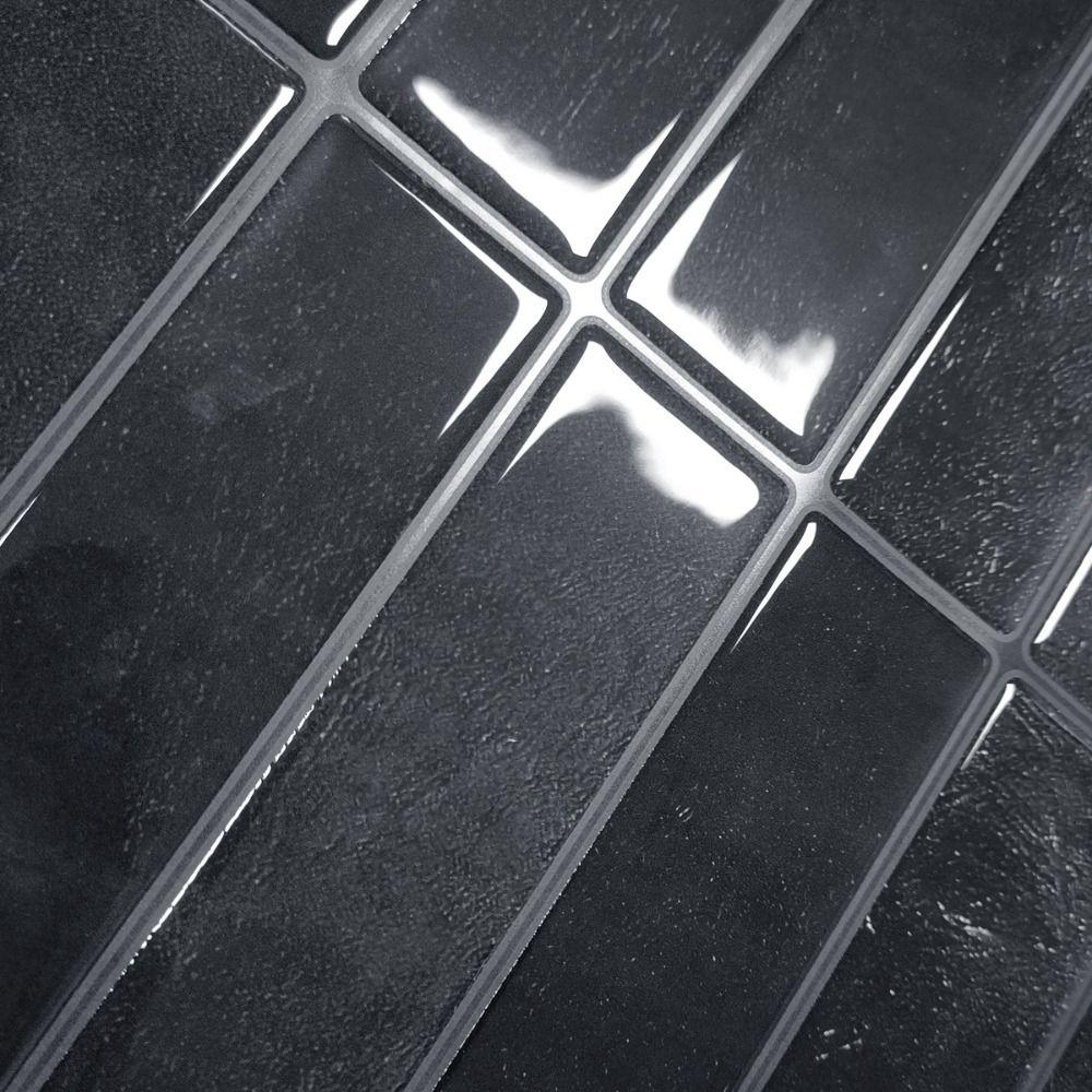 Self-adhesive Wallpaper 11.4" x 9" Stick Tile Peel and Stick Backsplash  for Kitchen Bathroom