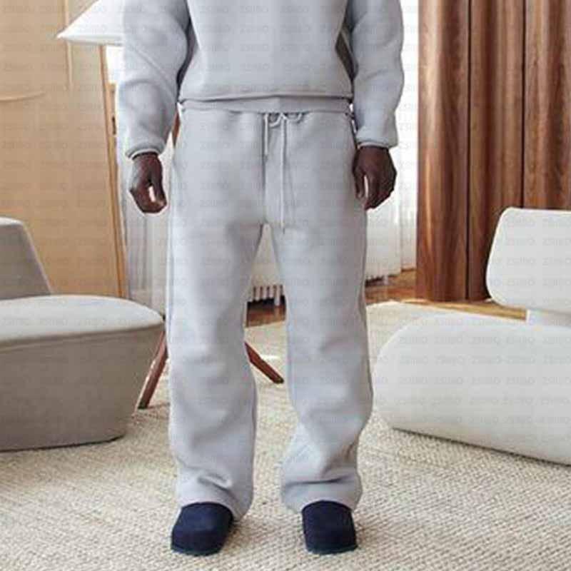 Tuta Sportiva Jogger con Felpa Oversize Unisex Streetwear Casual 2025 Comoda Vestibilità Larga Misto Cotone