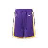 Nike Lakers Courtside Statement Edition Basketball Shorts Purple Men's AV3545-504