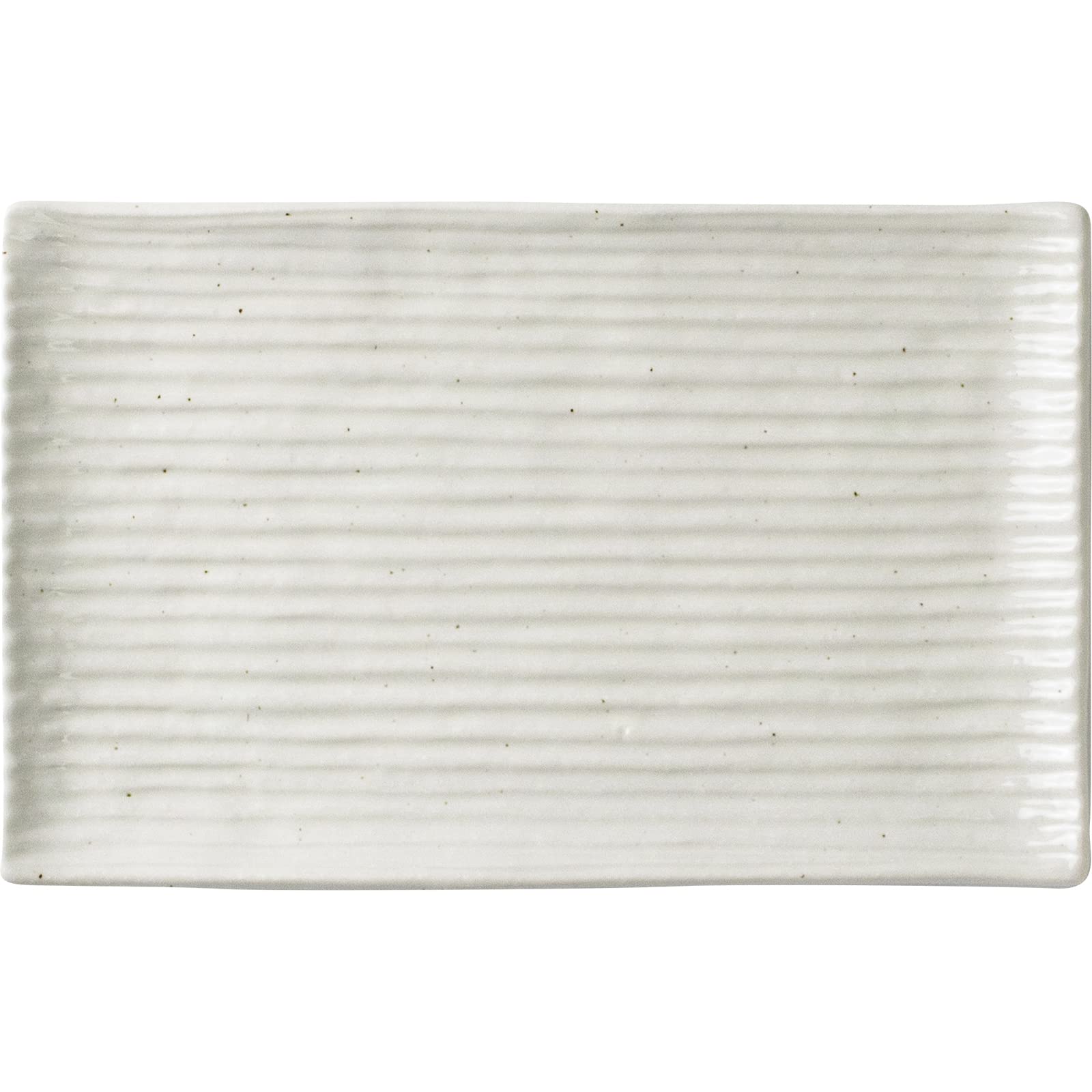 

Легкая керамическая тарелка Minoru Pottery Shinogi, пудровая отделка, 009-727682