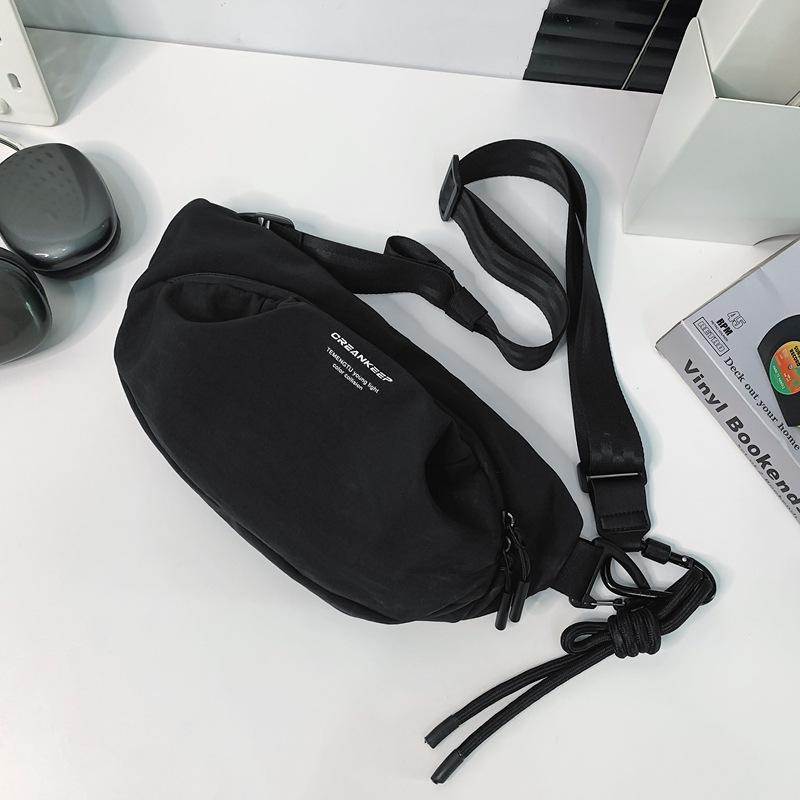 Crossbody Bag Men's Trendy Brand Waterproof Travel Small Satchel Chest Bag Waist Bag Women's Sports Cycling Bag