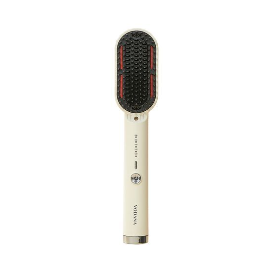 VODANA Volume & Straight Heat Brush Ivory