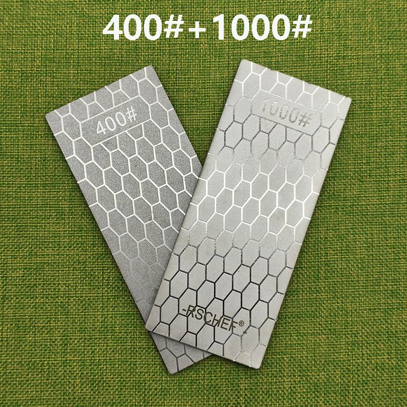 Diamond Knives Sharpening Stone 240# 400# 600# 1000# Grindstone Knife Sharpener Ultra-thin Honeycomb Surface Whetstone