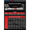 1/4 Drive Adjustable Preset Torque Wrench 5-25NM Professional Auto Machine Repair Ratchet Torque Spanner
