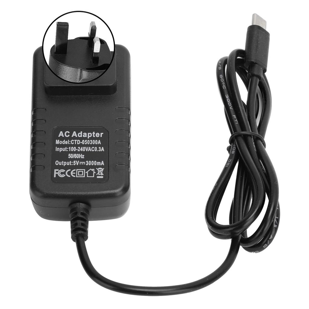 Power Supply for Raspberry Pi 4B 5V 3A Power Adapter TypeC Charger Computer Supplies