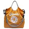 Fashion Solid Exquisite Embroidery Donut Sweet Shoulder Bags for Women 2026 Hot Sale Large Capacity Portable Elegant Tote Bags