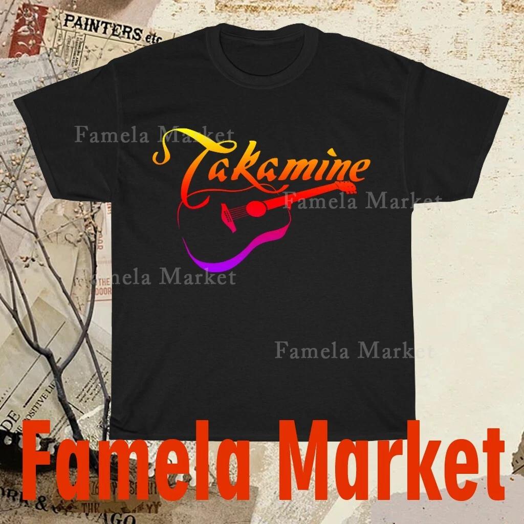 Takamine Guitars Music Logo TEE T-Shirt Funny American Size S to 5XL T-Shirt S